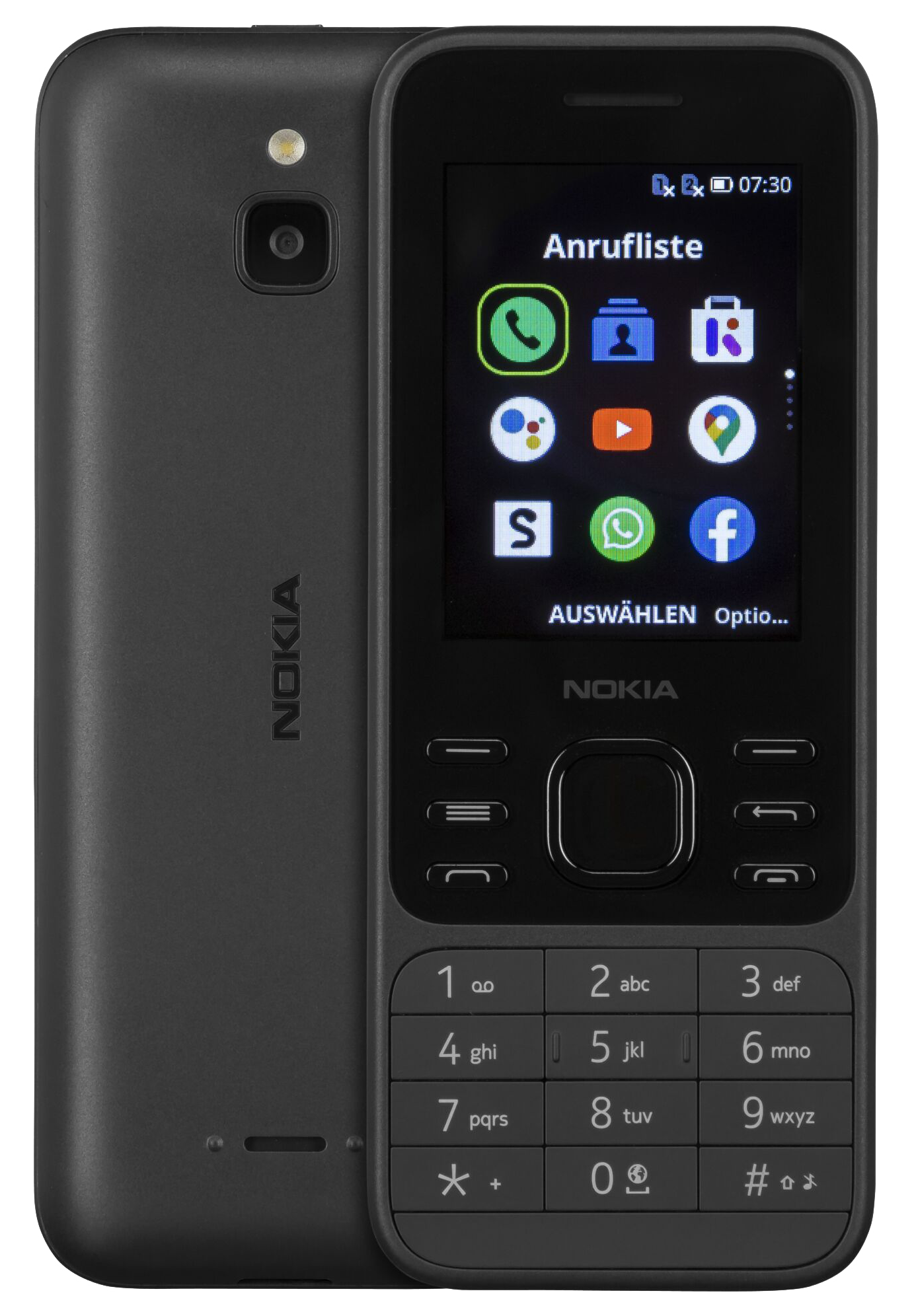 Nokia 6300 4G Dual-SIM grau - Onhe Vertrag