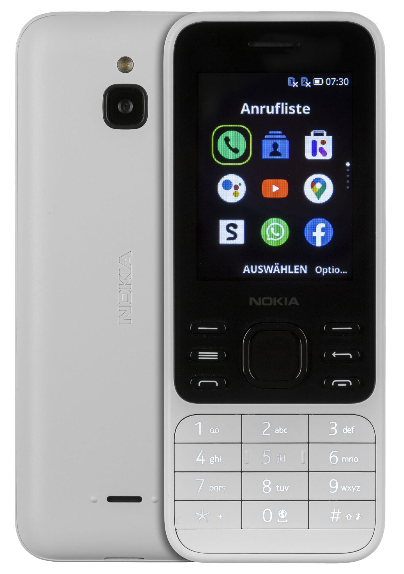 Nokia 6300 4G Dual-SIM weiß - Onhe Vertrag