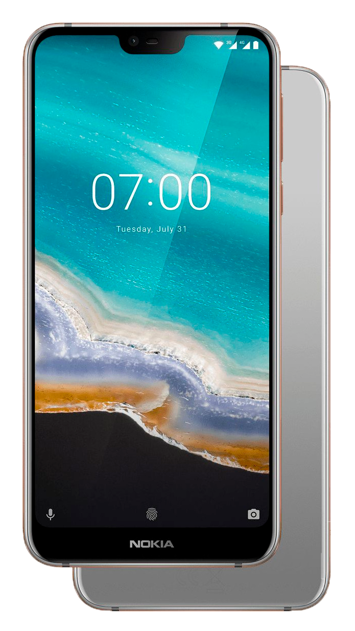 Nokia 7.1 Dual-SIM grau - Ohne Vertrag