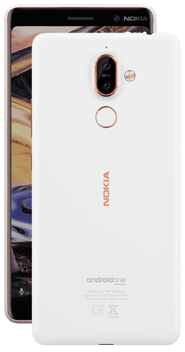 Nokia 7 Plus Dual-SIM weiß - Ohne Vertrag