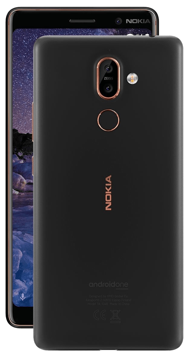 Nokia 7 Plus Dual-SIM schwarz - Ohne Vertrag
