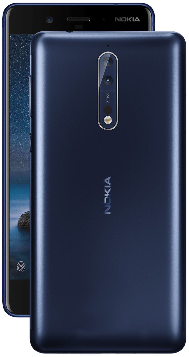 Nokia 8 Single-SIM blau - Ohne Vertrag