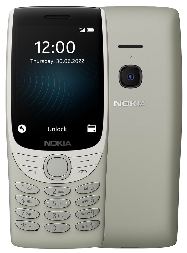 Nokia 8210 4G silber - Ohne Vertrag