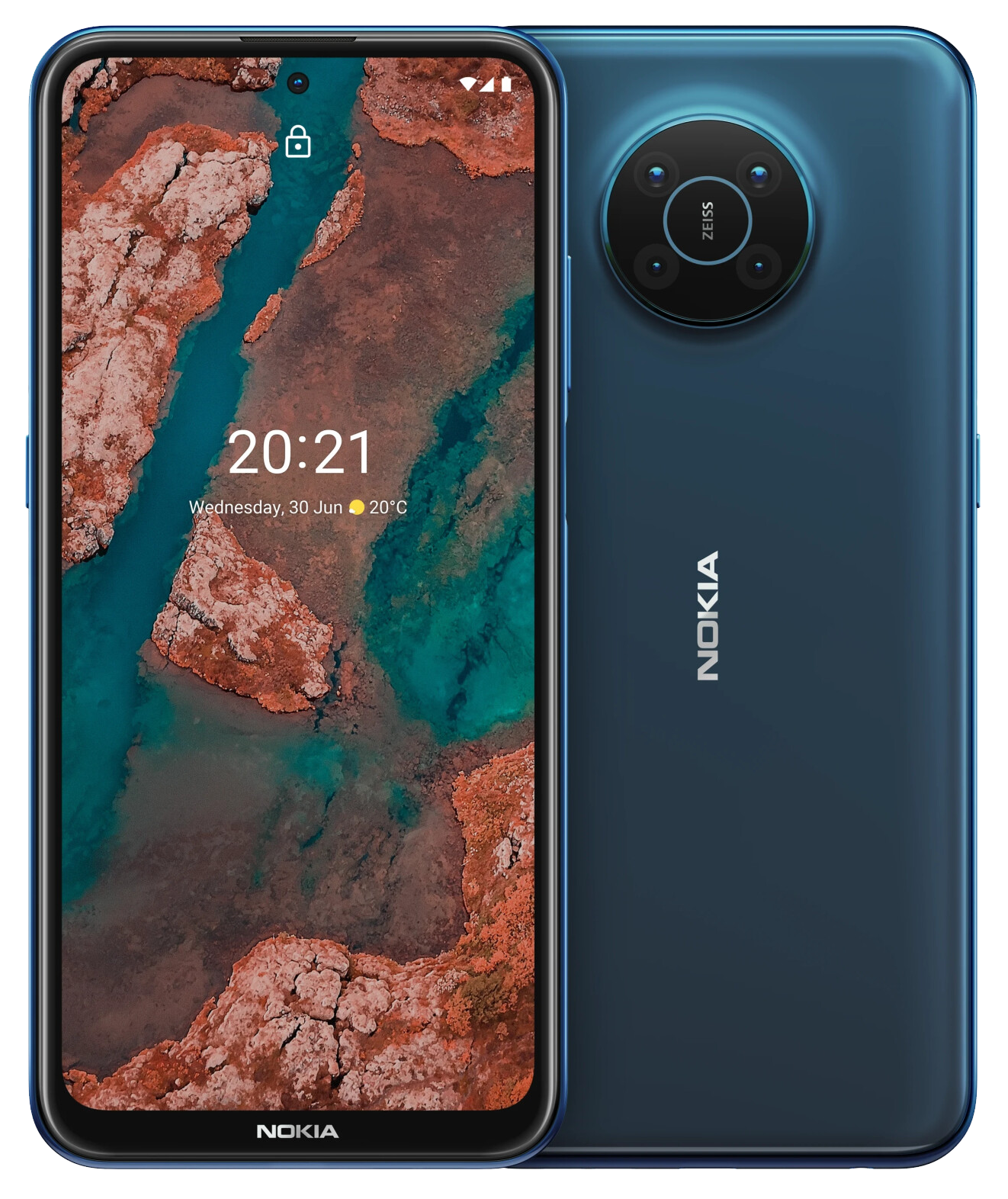Nokia X20 Dual-SIM blau - Ohne Vertrag