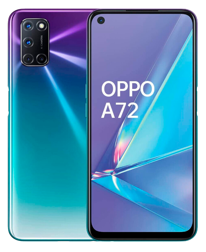 Oppo A72 Dual-SIM lila - Ohne Vertrag