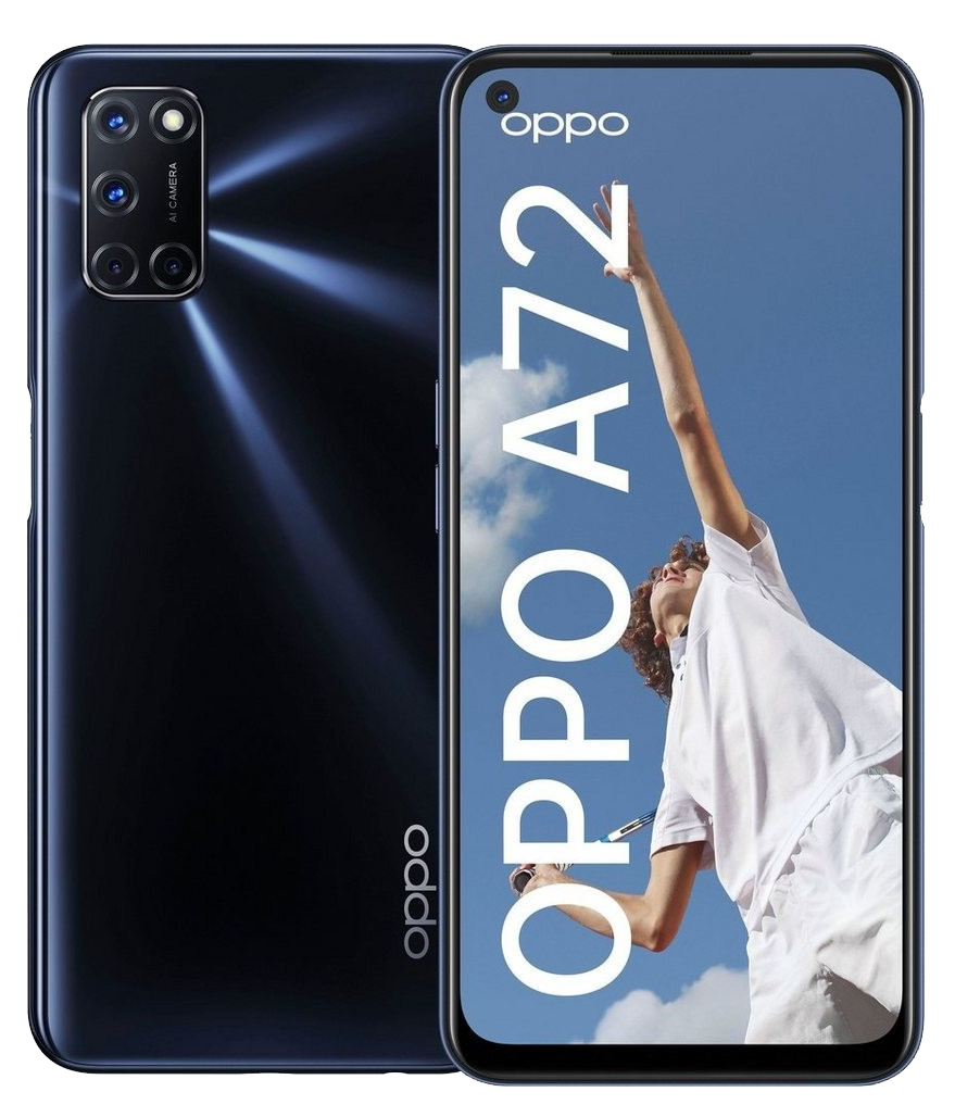 Oppo A72 Dual-SIM schwarz - Ohne Vertrag