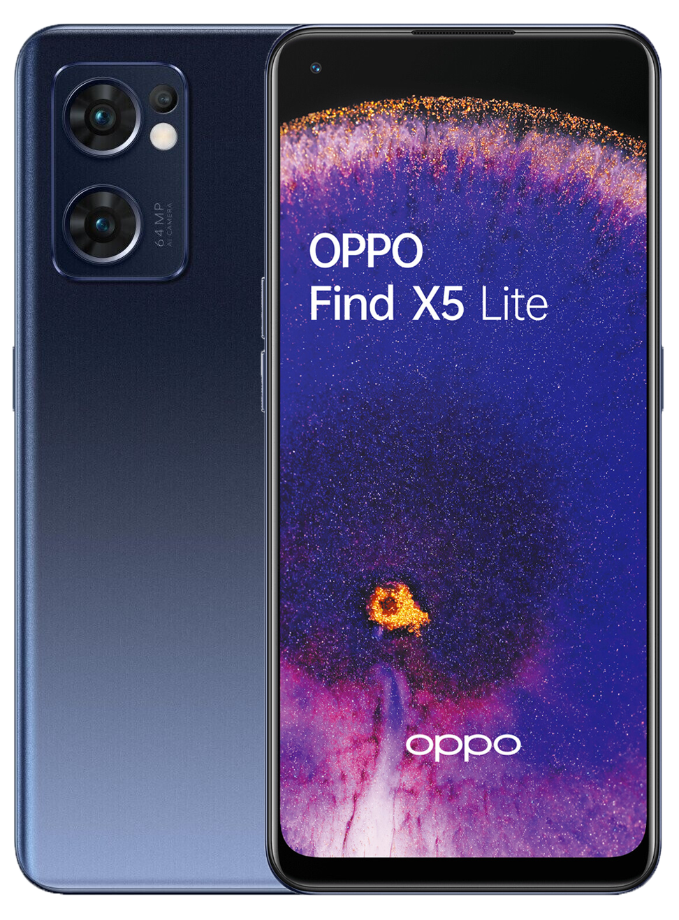 OPPO Find X5 Lite 5G Dual-SIM schwarz - Ohne Vertrag