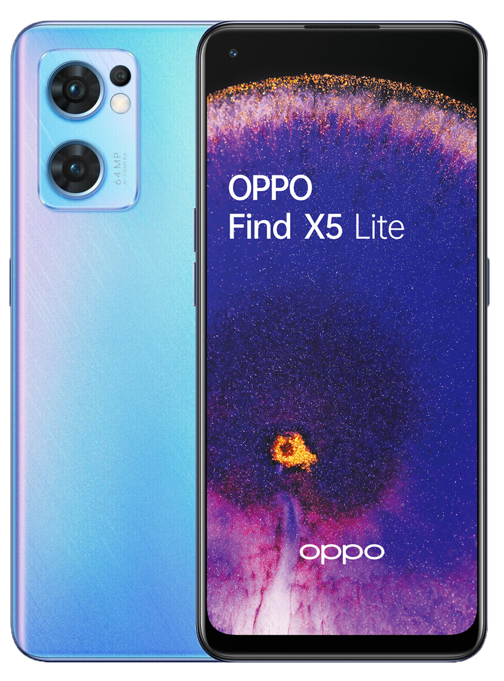 OPPO Find X5 Lite 5G Dual-SIM blau - Ohne Vertrag