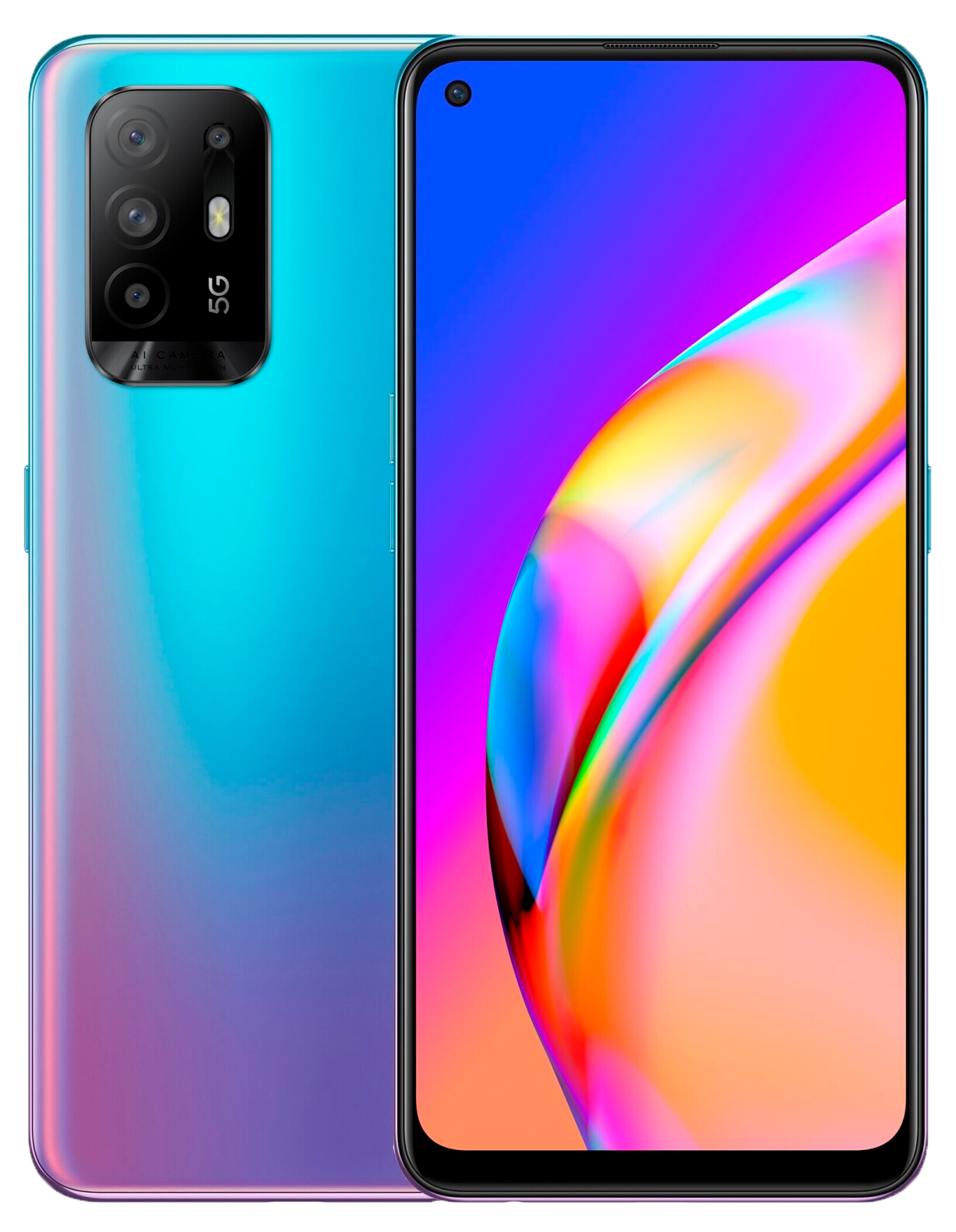 Oppo Reno5 Z 5G Dual-SIM blau - Ohne Vertrag