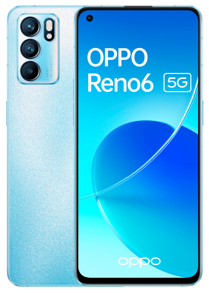 OPPO Reno 6 5G Dual-SIM blau - Ohne Vertrag