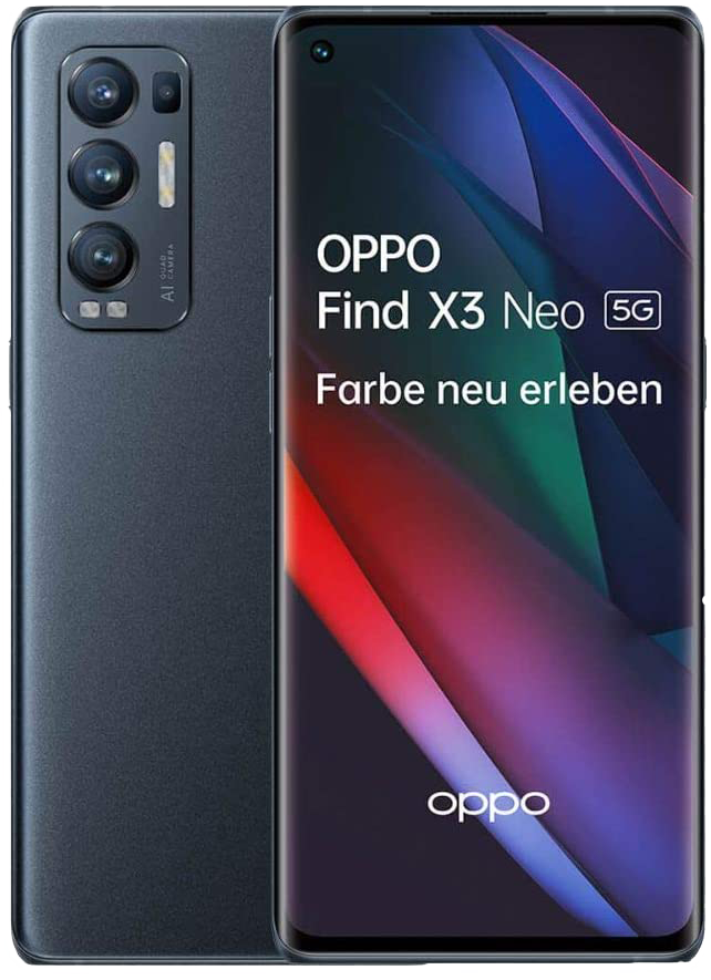 OPPO Find X3 Neo 5G Dual-SIM schwarz - Onhe Vertrag
