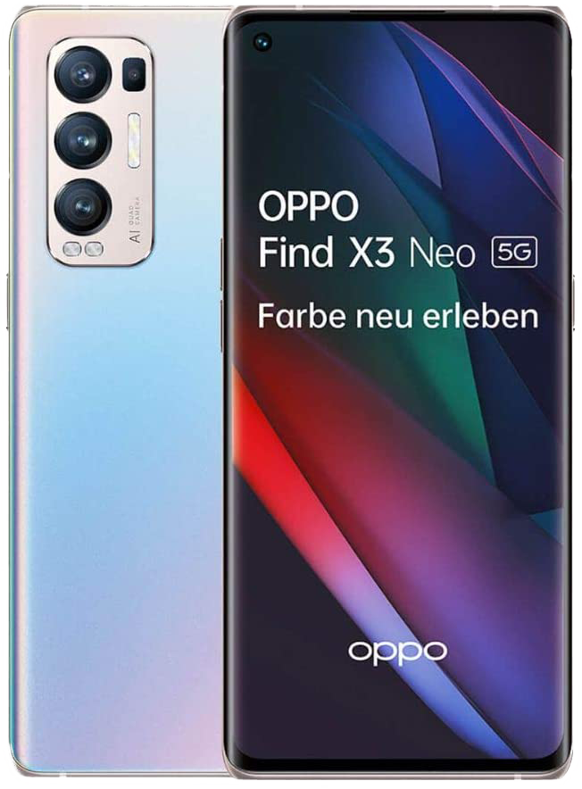 OPPO Find X3 Neo 5G Dual-SIM silber - Onhe Vertrag