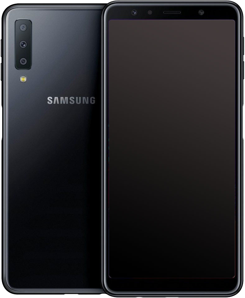 Samsung Galaxy A7 (2018) Dual-SIM schwarz - Ohne Vertrag