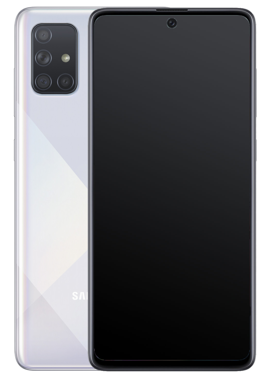 Samsung Galaxy A71 5G Dual-SIM silber - Ohne Vertrag