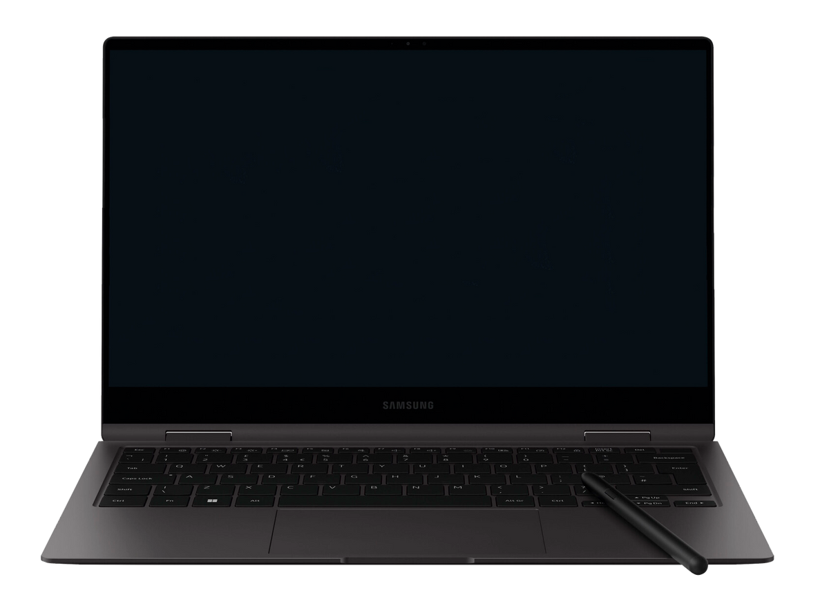 Samsung Galaxy Book2 Pro 360 13" 2022 FHD i7-1260P 16 GB / 512 GB SSD W11H NP930QED-KA2DE QWERTZ grau - Ohne Vertrag