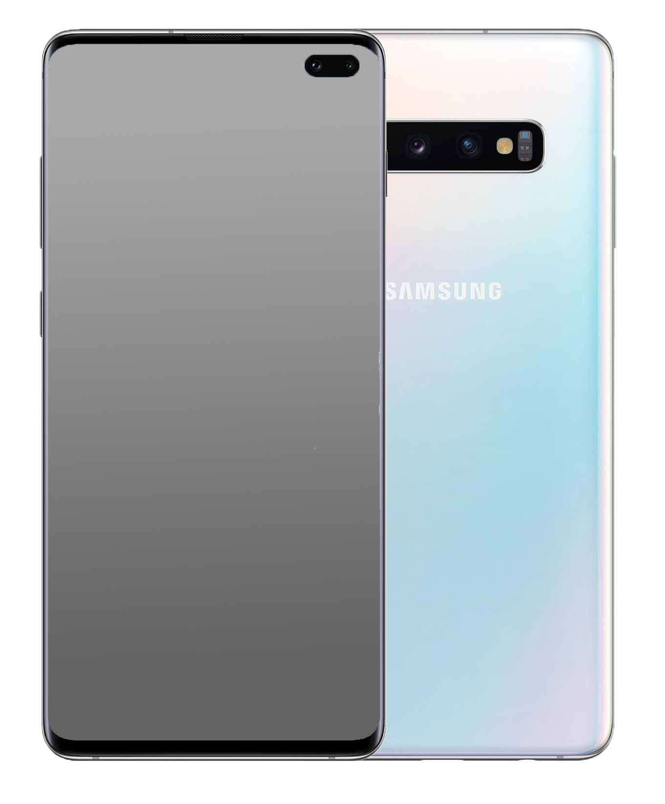 Samsung Galaxy S10+ Plus Dual-SIM glanz weiß - Ohne Vertrag