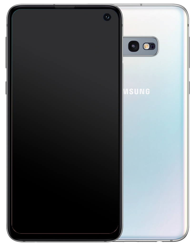 Samsung Galaxy S10e Dual-SIM glanz weiß - Ohne Vertrag
