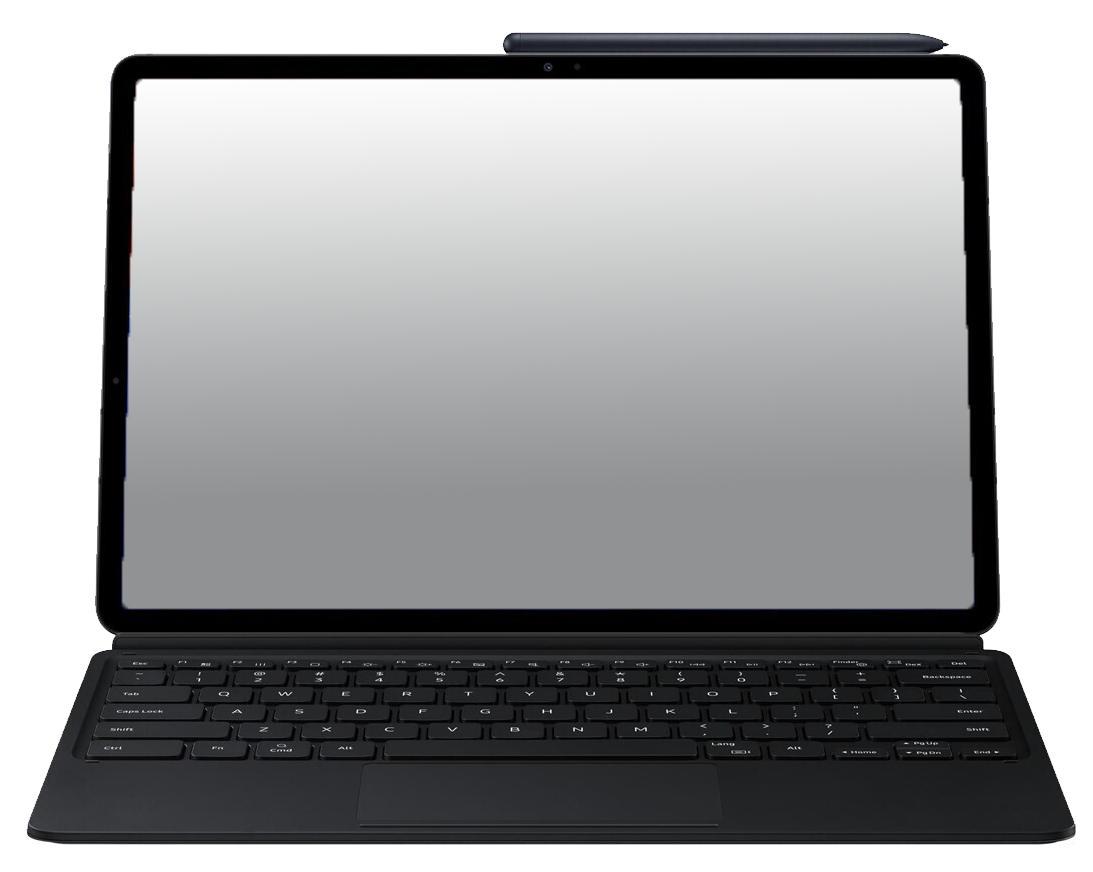 Samsung BookCover Tablettasche mit QWERTZ Tastatur Keyboard Tab S7+ EF-DT970 schwarz - Ohne Vertrag
