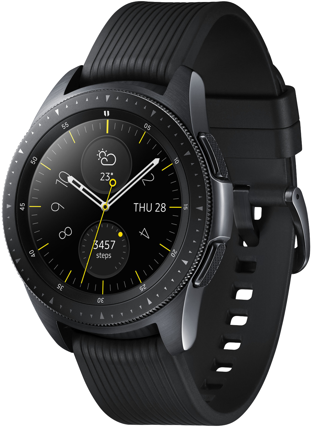 Samsung Galaxy Watch 42mm SM-R810 schwarz - Ohne Vertrag