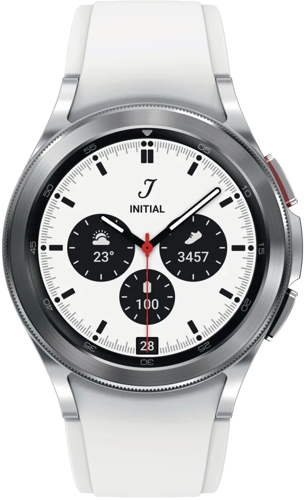 Samsung Galaxy Watch 4 Classic 42mm R880 silber - Ohne Vertrag