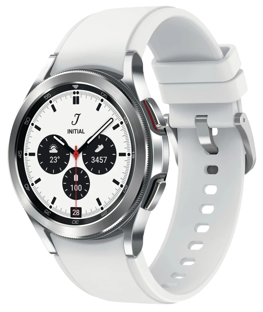 Samsung Galaxy Watch 4 Classic 42mm LTE R885 silber - Ohne Vertrag