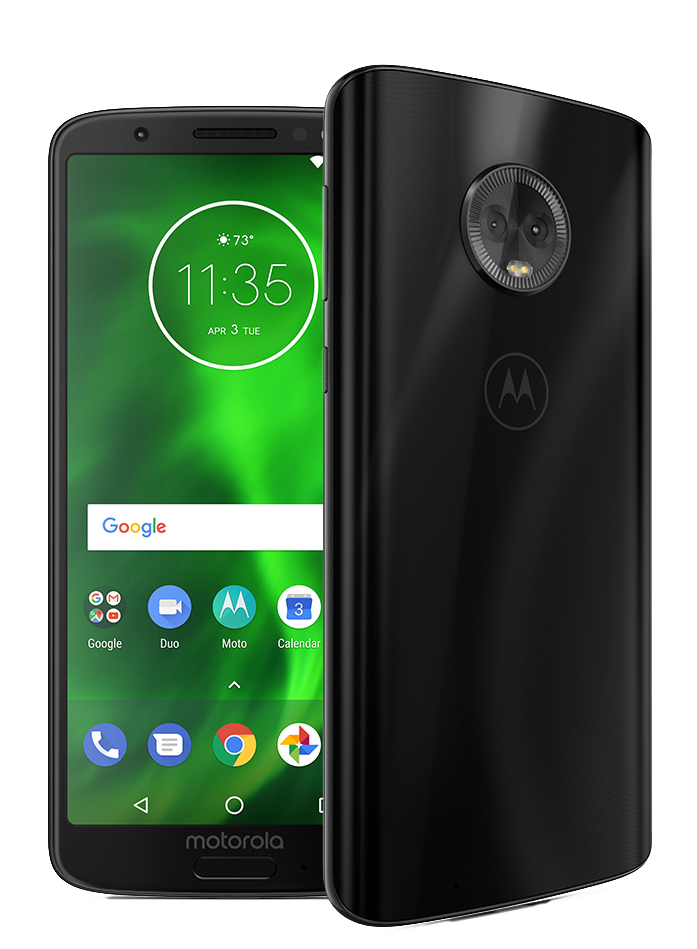 Motorola Moto G6 Dual-SIM schwarz - Onhe Vertrag