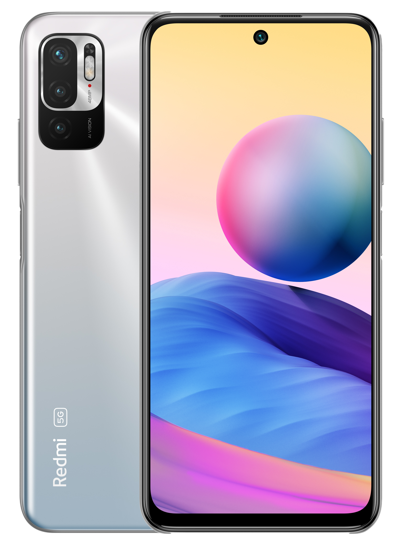 Xiaomi Redmi Note 10 5G Dual-SIM silber - Ohne Vertrag