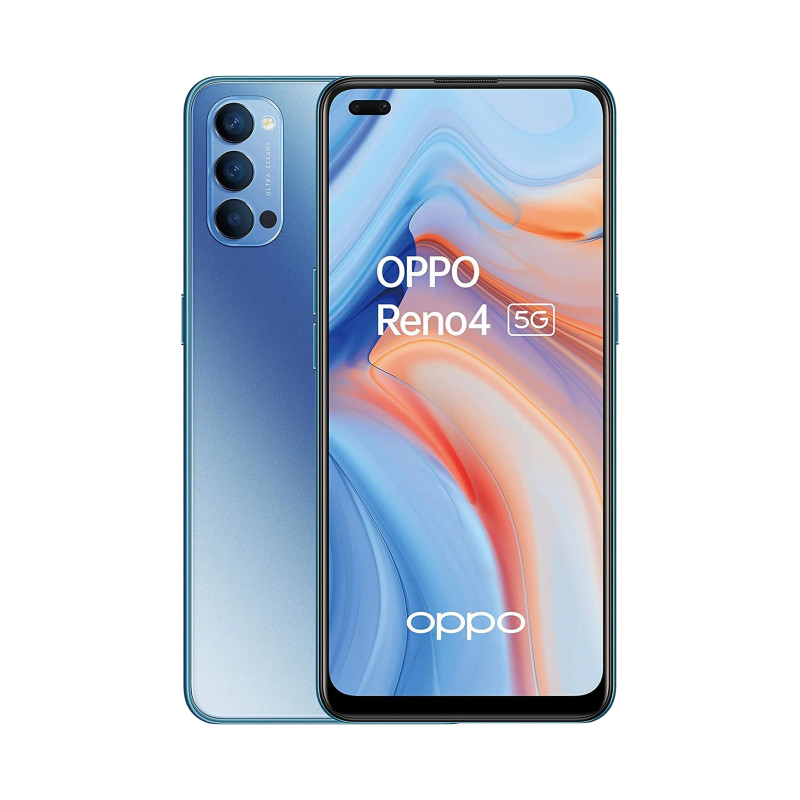 OPPO Reno4 5G Dual-SIM 128 GB blau - Ohne Vertrag