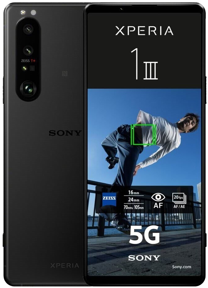 Sony Xperia 1 III 5G Dual-SIM schwarz - Ohne Vertrag