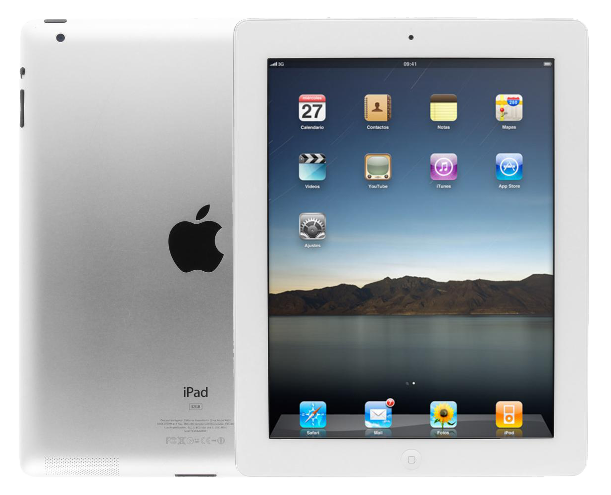 Apple iPad 2 9,7 Wi-Fi weiß - Onhe Vertrag