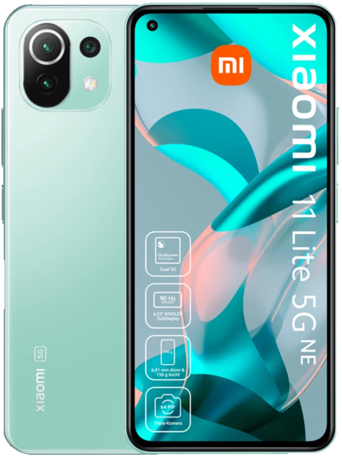 Xiaomi 11 Lite 5G NE 8GB RAM grün - Ohne Vertrag