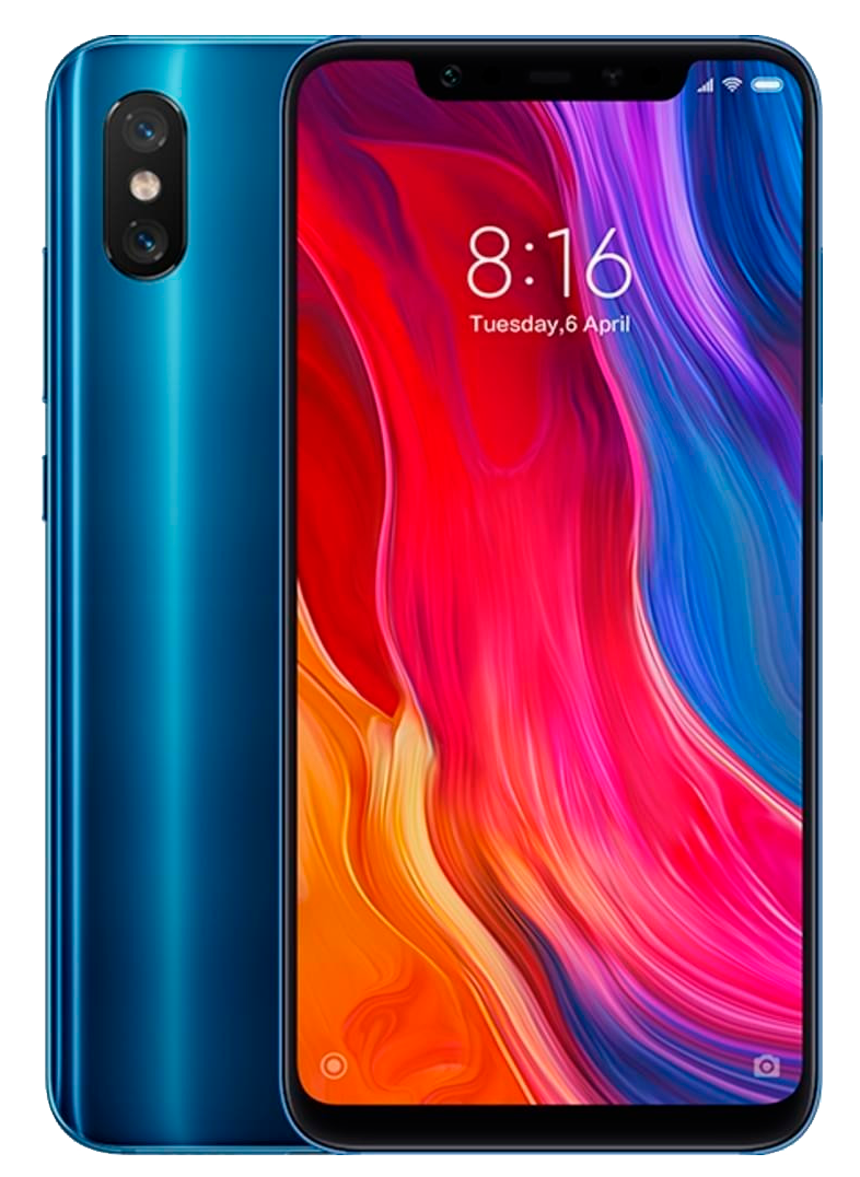Xiaomi Mi 8 Dual-SIM blau - Ohne Vertrag