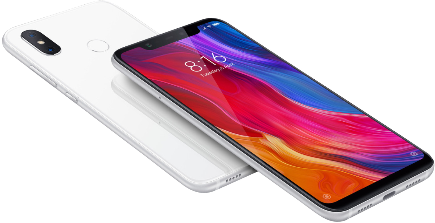 Xiaomi Mi 8 Dual-SIM weiß - Ohne Vertrag