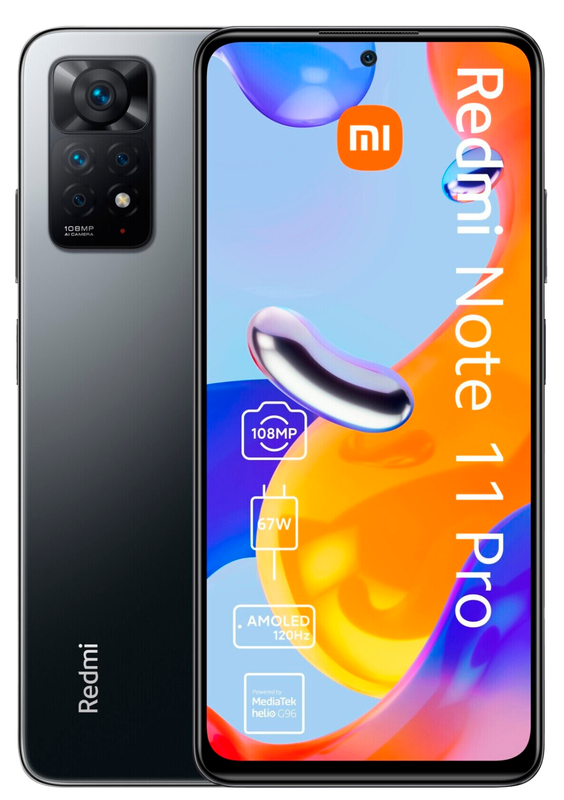 Xiaomi Redmi Note 11 Pro Dual-SIM grau - Ohne Vertrag
