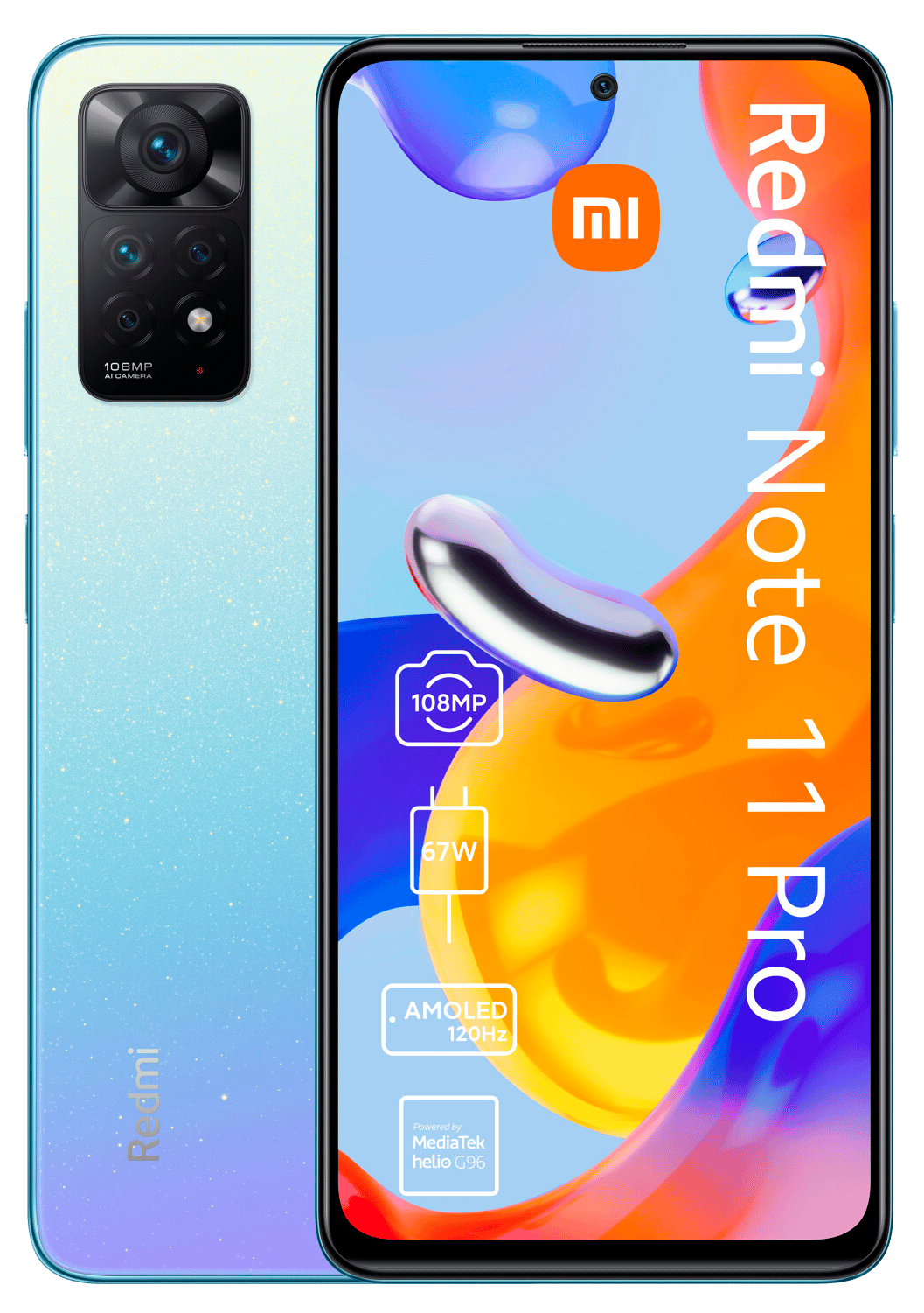 Xiaomi Redmi Note 11 Pro Dual-SIM blau - Ohne Vertrag