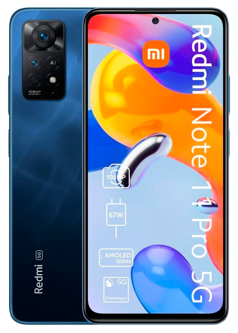 Xiaomi Redmi Note 11 Pro 5G Dual-SIM blau - Ohne Vertrag
